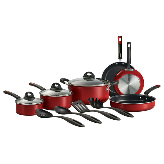 13 Pc Enamel Nonstick Cookware Set For Your Kitchen